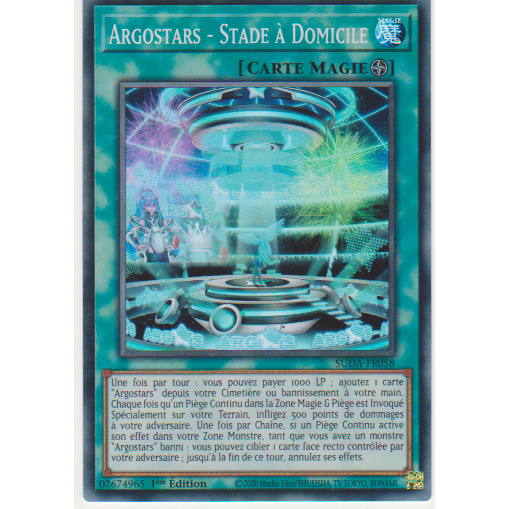 SUDA Argostars - Stade à Domicile