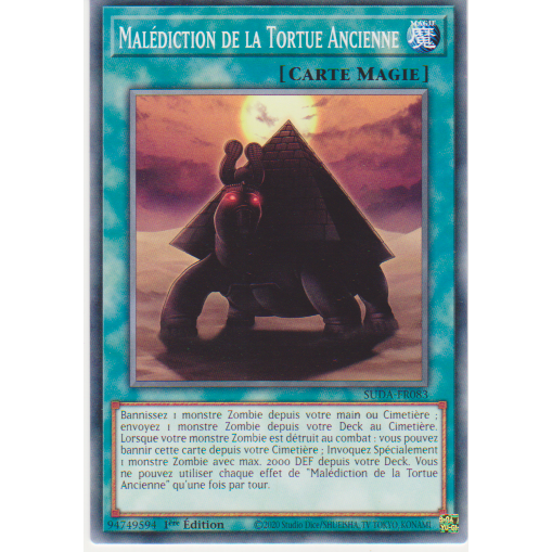 SUDA Malédiction de la Tortue Ancienne