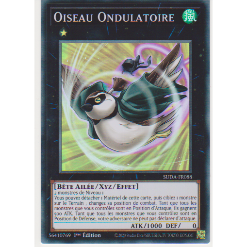SUDA Oiseau Ondulatoire