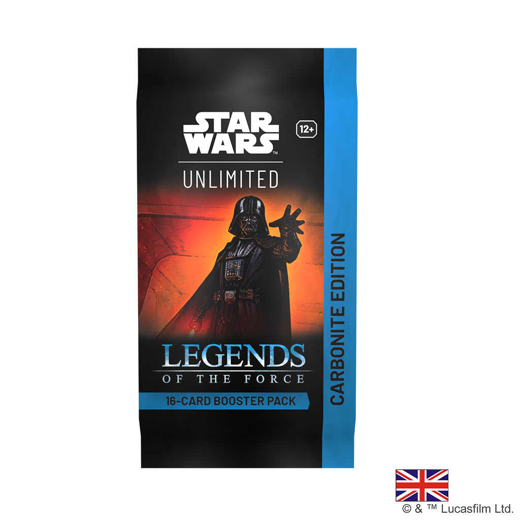 Booster Carbonite Edition - Légendes de la Force - Star Wars: Unlimited (Anglais)