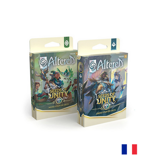 Altered - LOT de 2 Starters Decks Ordis & Muna - Seeds of Unity (FR) (Précommande sortie prévue en Février 2026)
