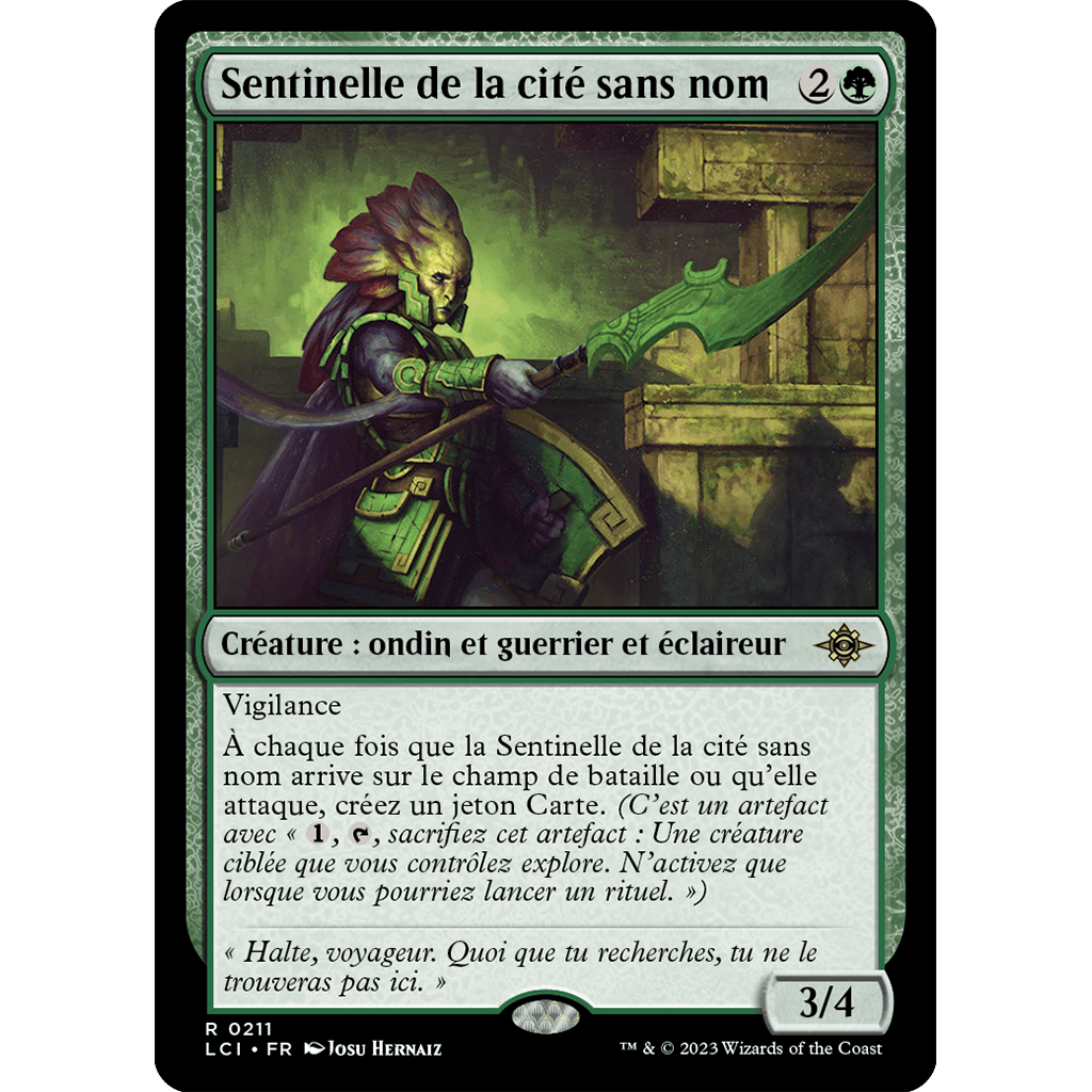 LCI Sentinelle de la cité sans nom