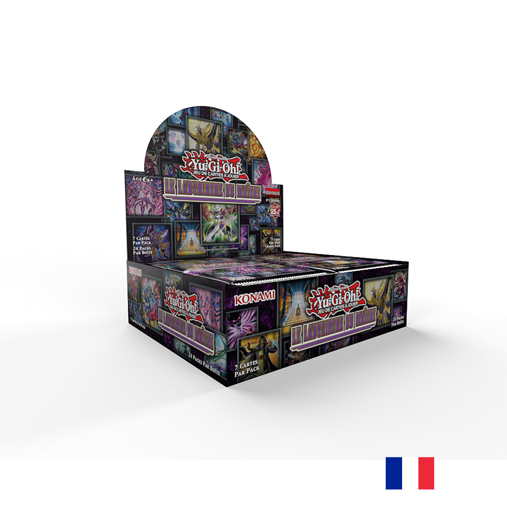 Boite de 24 Boosters - Le Labyrinthe du Maître - Yu-Gi-Oh!