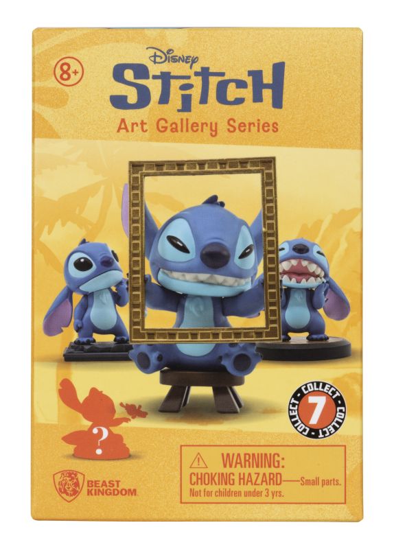 YuMe Hero Box Blind Box Art Gallery - Figurines Stitch - Disney