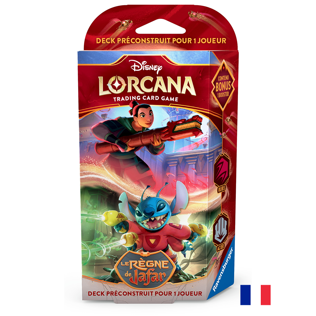 Deck de Démarrage Le Règne de Jafar - Mulan / Stitch - Disney Lorcana FR