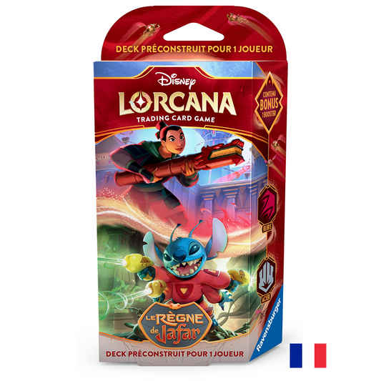 Deck de Démarrage Le Règne de Jafar - Mulan / Stitch - Disney Lorcana FR