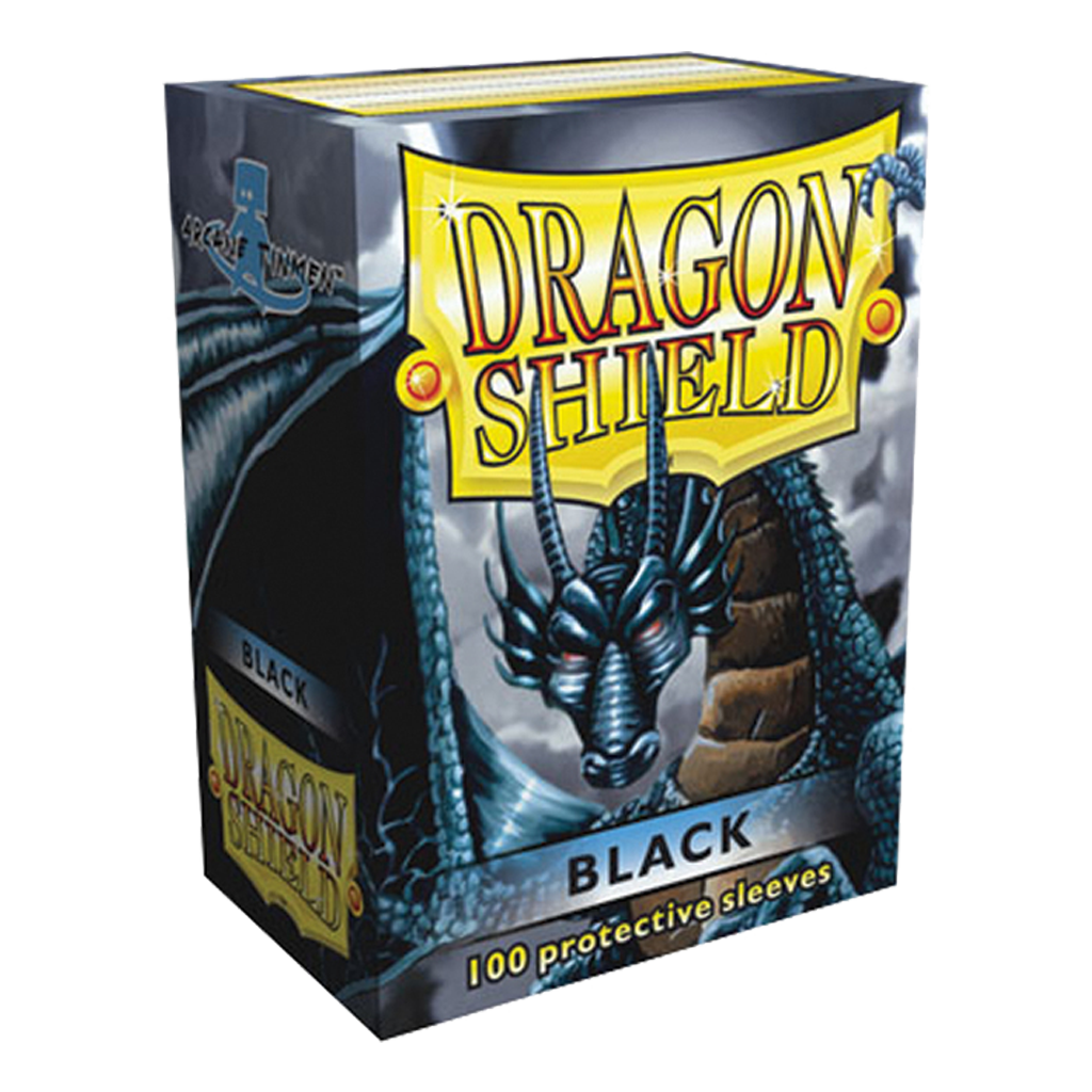 Dragon Shield 100 Sleeves Standard Black Classic