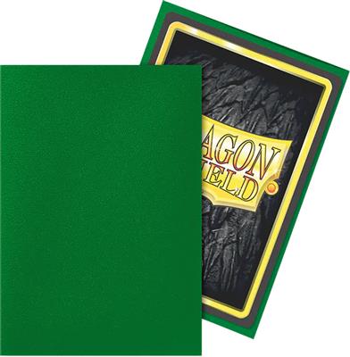 60 Dragon Shield Matte Japanese : Emerald - Sleeves Small