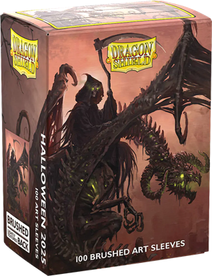Dragon Shield 100 Sleeves Standard Art: Halloween 2025 - Brushed