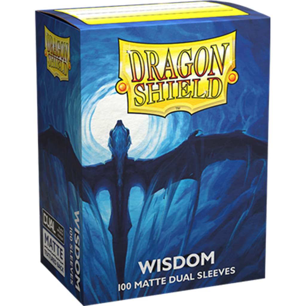 Dragon Shield 100 Matte Dual Sleeves Standard Wisdom