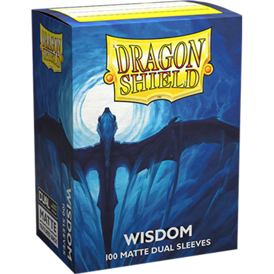 Dragon Shield 100 Matte Dual Sleeves Standard Wisdom