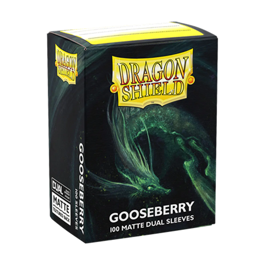 Dragon Shield 100 Matte Dual Sleeves Standard Goosberry