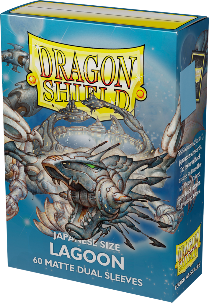 60 D.S Dual Matte Japanese : Lagoon Saras - Sleeves Small