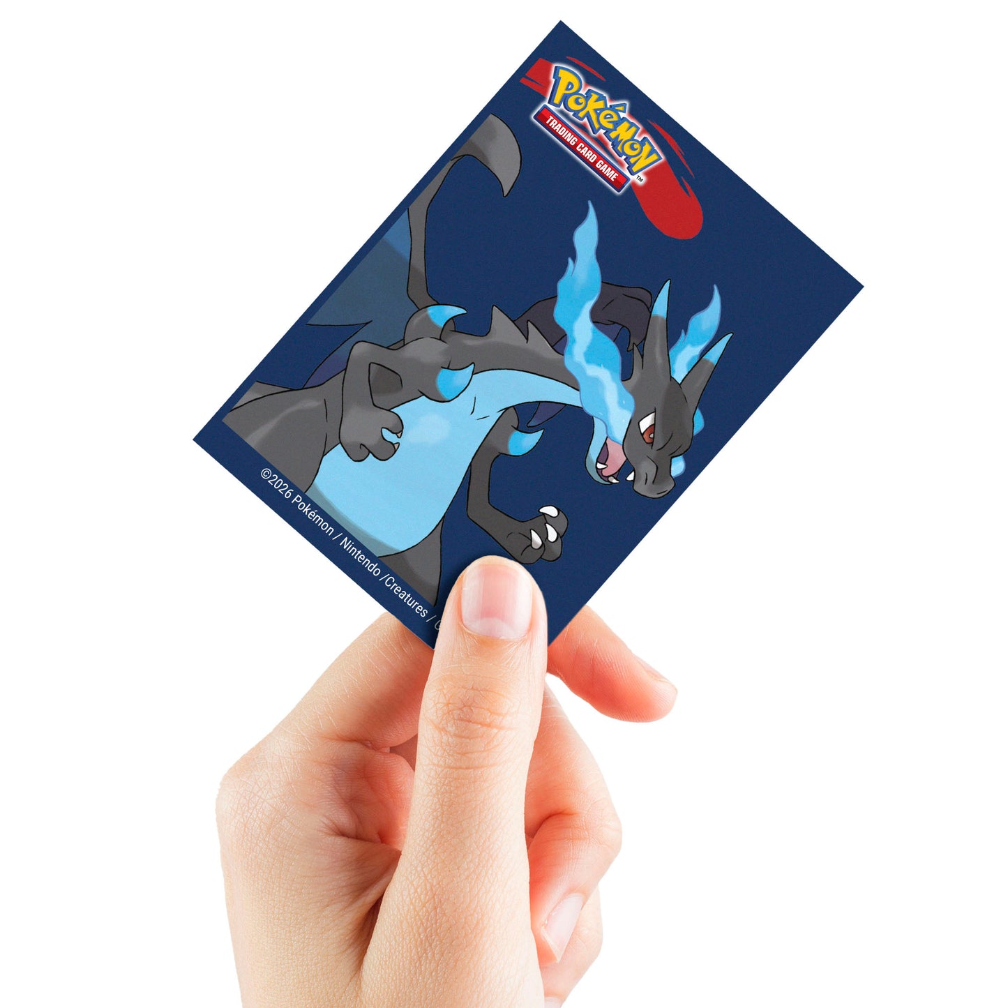 Ultra Pro - Pokémon JCC - Pochettes de protection de deck Méga-Dracaufeu X 65 pcs (66 x 91 mm) - Sleeves Standard