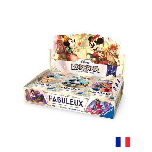 Disney Lorcana - Boîte de 24 Boosters - Chapitre 9 Fabuleux FR