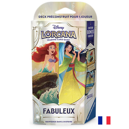 Disney Lorcana - Deck - Chapitre 9 Fabuleux : Ariel et Mulan FR