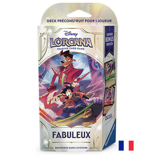 Disney Lorcana - Deck - Chapitre 9 Fabuleux : Powerline et Max FR