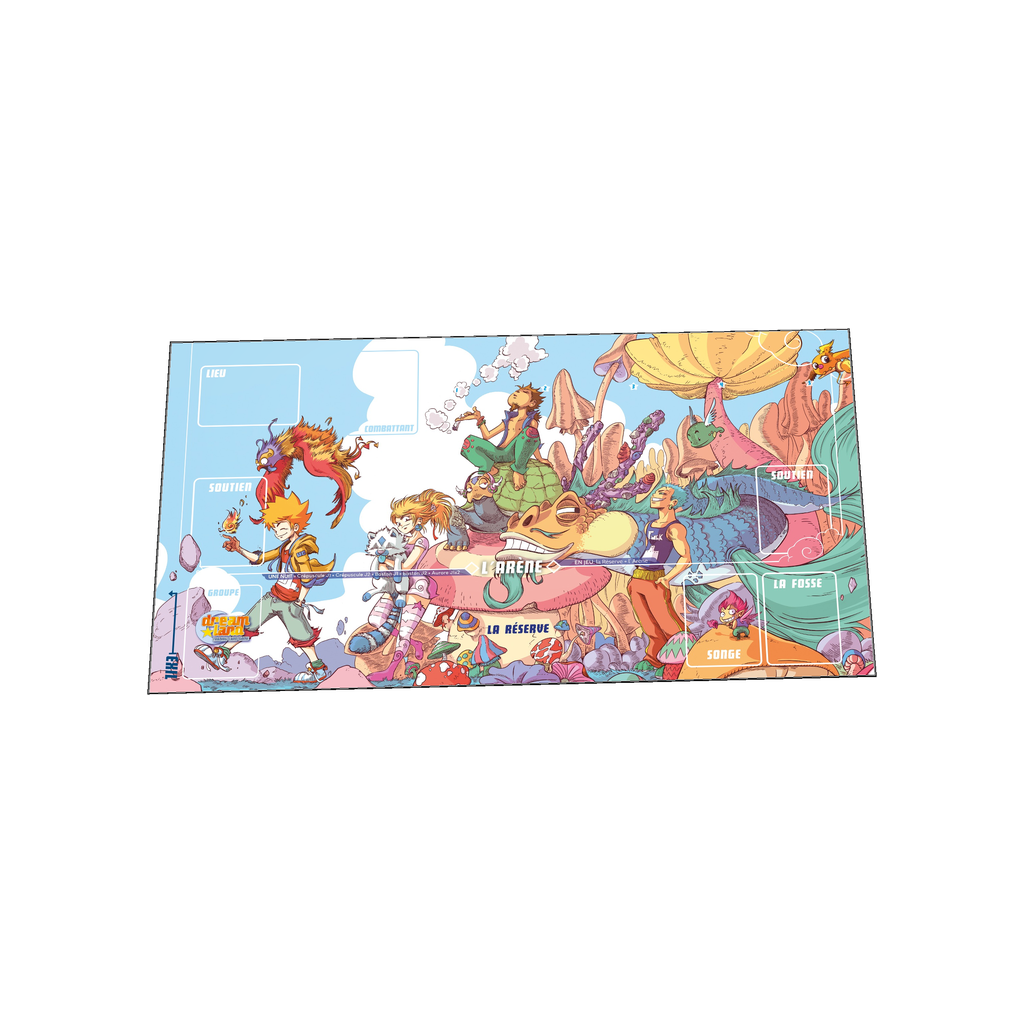 Dreamland TCG – Playmat néoprène 3 mm – 61 × 35 cm — vue du produit