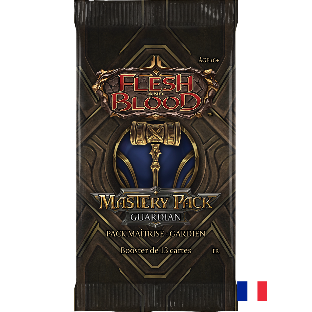 Flesh & Blood : Pack Maîtrise : Gardien Booster FR