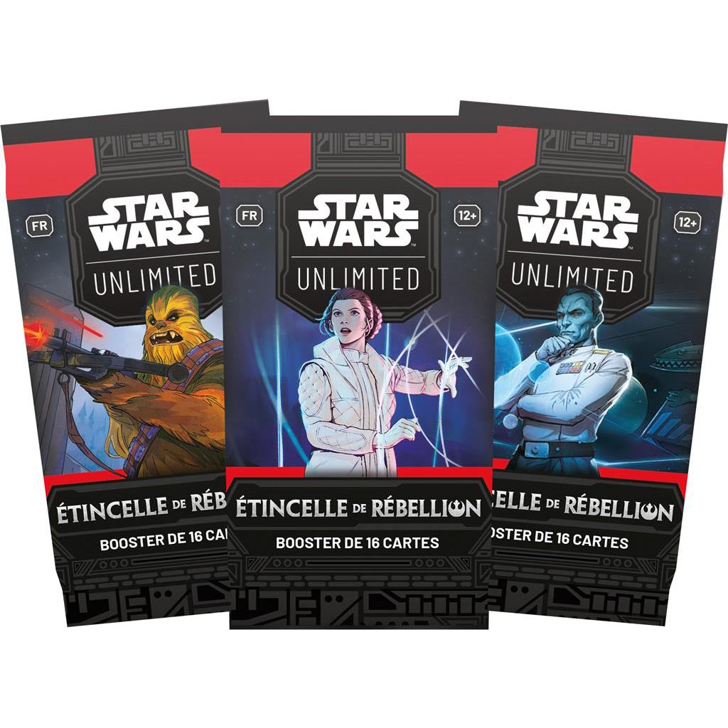 Boite de 24 Boosters - Étincelle de Rébellion - Star Wars: Unlimited