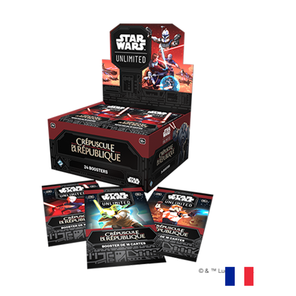 Boite de 24 Boosters - Crépuscule de la République - Star Wars: Unlimited