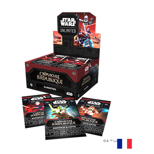 Boite de 24 Boosters - Crépuscule de la République - Star Wars: Unlimited