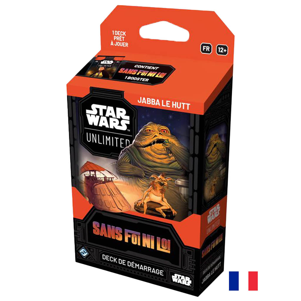 Deck de Démarrage Jabba le Hutt - Sans Foi Ni Loi - Star Wars: Unlimited (Précommande sortie le 13.03.26)