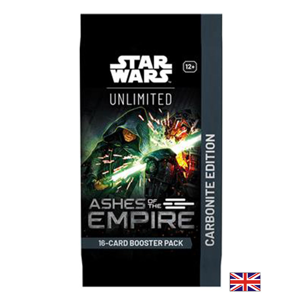 Boite de 12 Boosters Carbonite Edition - Ashes of the Empire - Star Wars: Unlimited (Anglais) (Précommande sortie le 17.07.26)