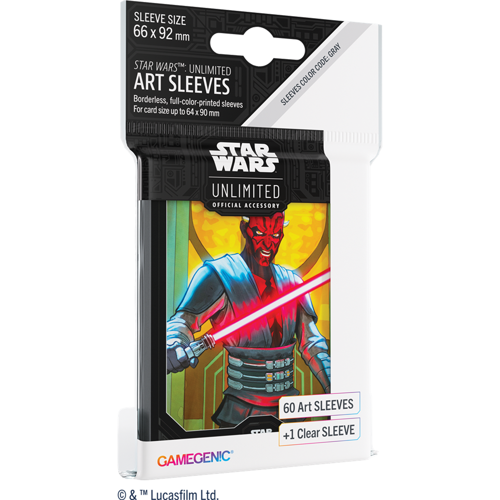 GG : SW Unlimited Art Sleeves Standard : Darth Maul