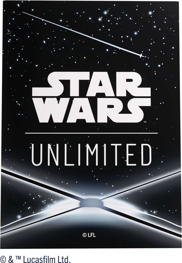 GG : SW Unlimited Art Sleeves Standard : Card Back Black