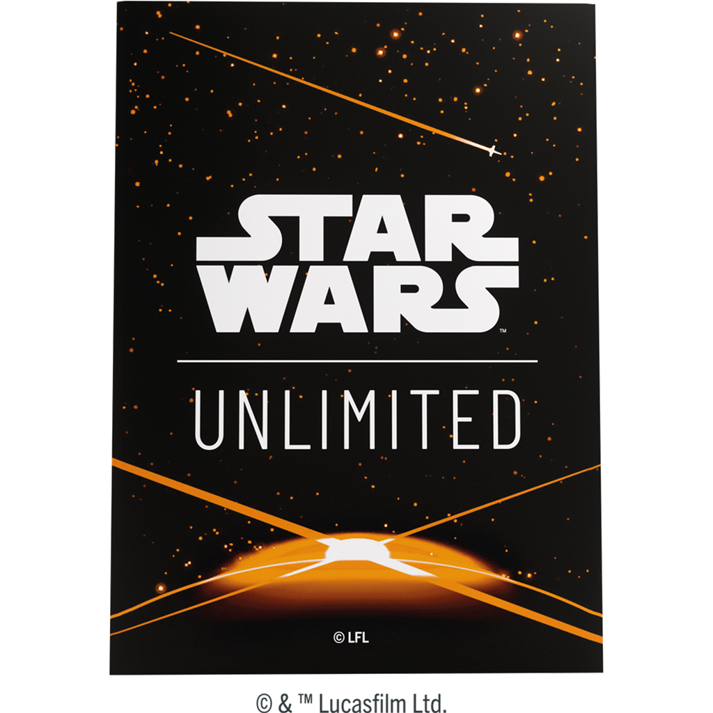 GG : SW Unlimited Art Sleeves Standard : Card Back Orange