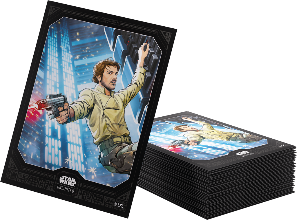GG : SW Unlimited Premium Art Sleeves Standard : Cassian Andor