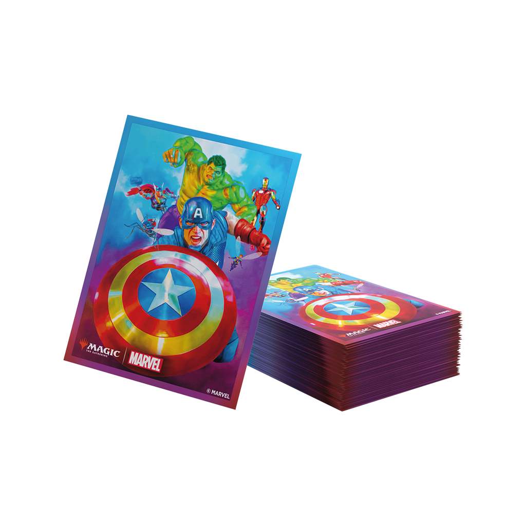 GG: MTG MSH Art Sleeves - Captain America