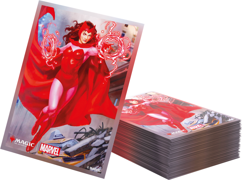 GG: MTG MSH Art Sleeves Standard - Scarlet Witch