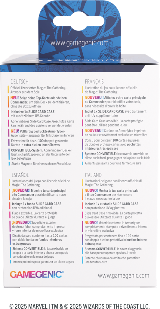 GG : MTG SPM Art Squire PLUS 100+ XL - Spider-Man/Green Goblin