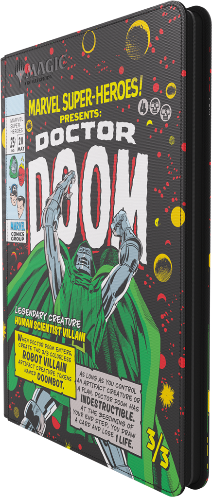 GG: MTG MSH Zip-Up Album 18-Pocket - Doctor Doom