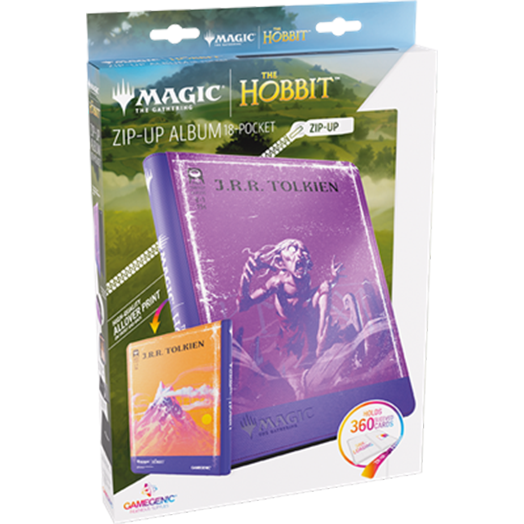GG: MTG Hobbit Zip-Up Album 18-Pocket - Gollum