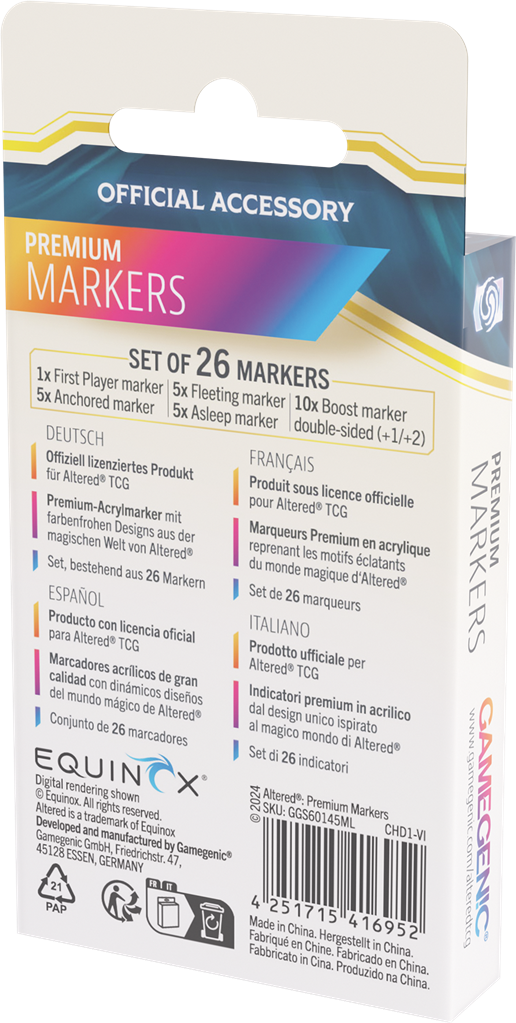 GG : Altered : Premium Markers