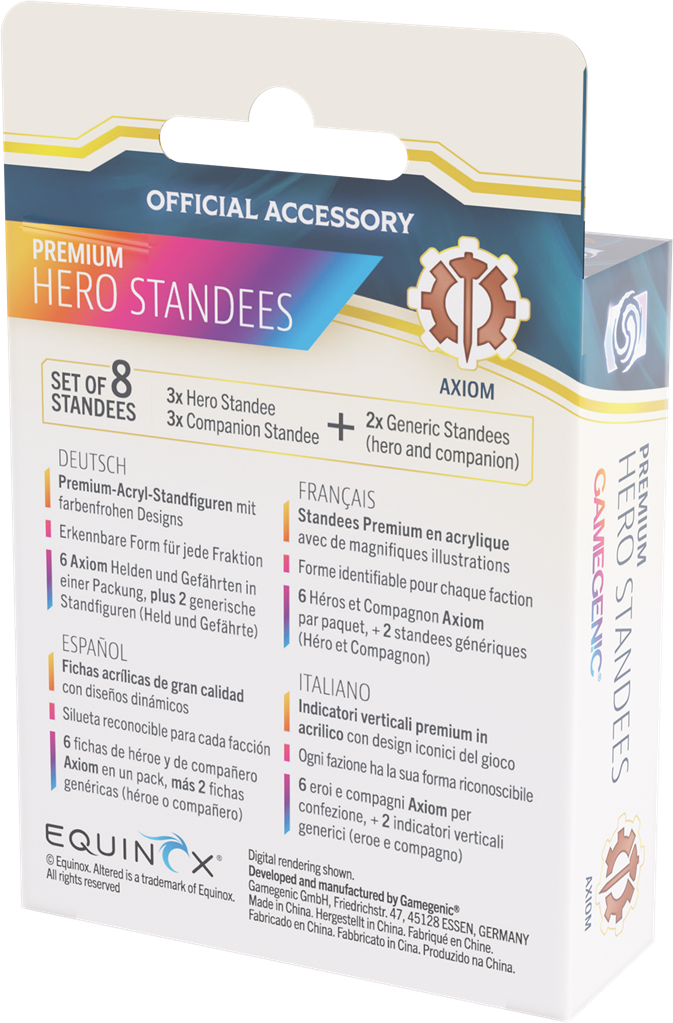 GG : Altered : Premium Hero Standees - Axiom
