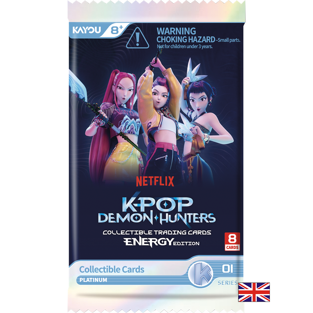 KPop Demon Hunters - Collectible Trading Cards - Boosters - Energy Edition Platinum