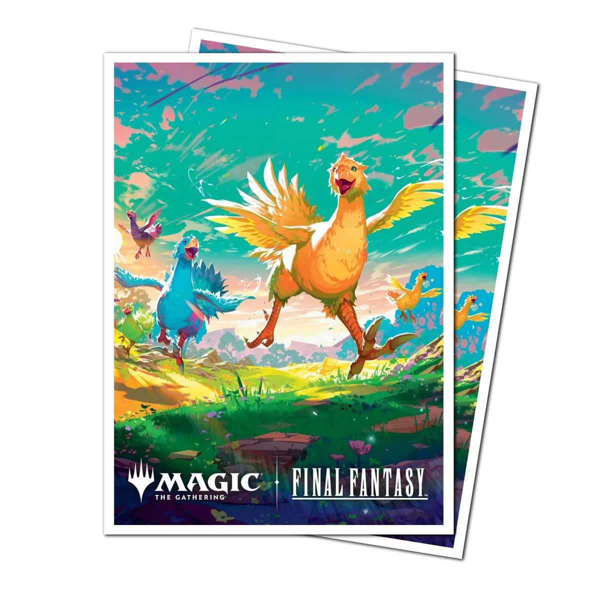 FINAL FANTASY™ Chocobo Parade 105ct APEX Deck Protector sleeves for Magic: The Gathering