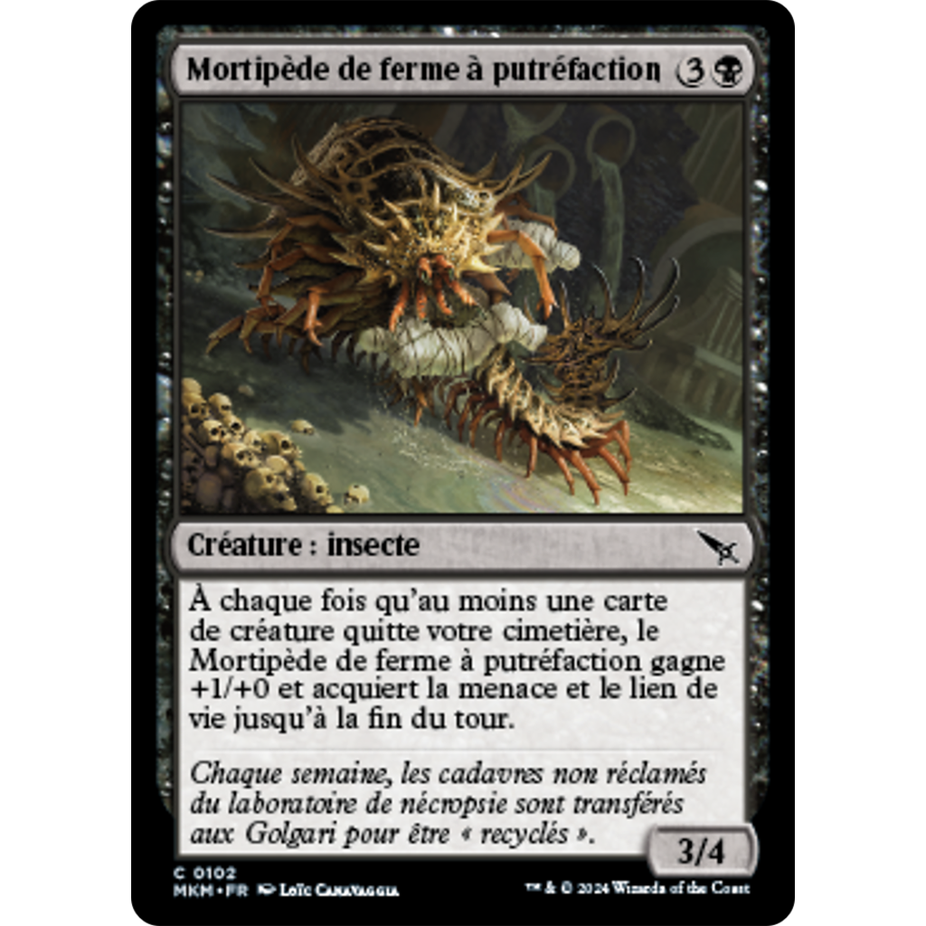 MKM Mortipède de ferme à putréfaction