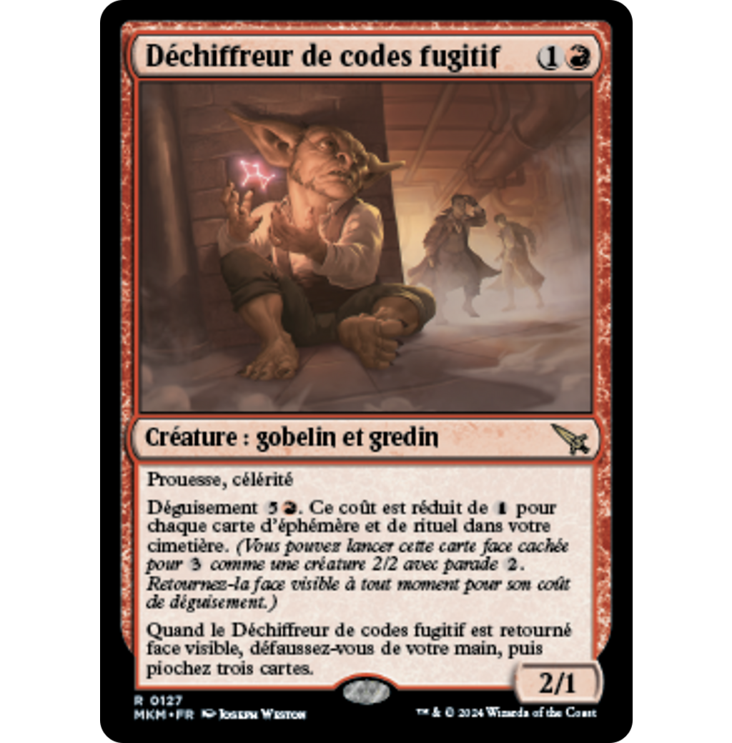 MKM Déchiffreur de codes fugitif