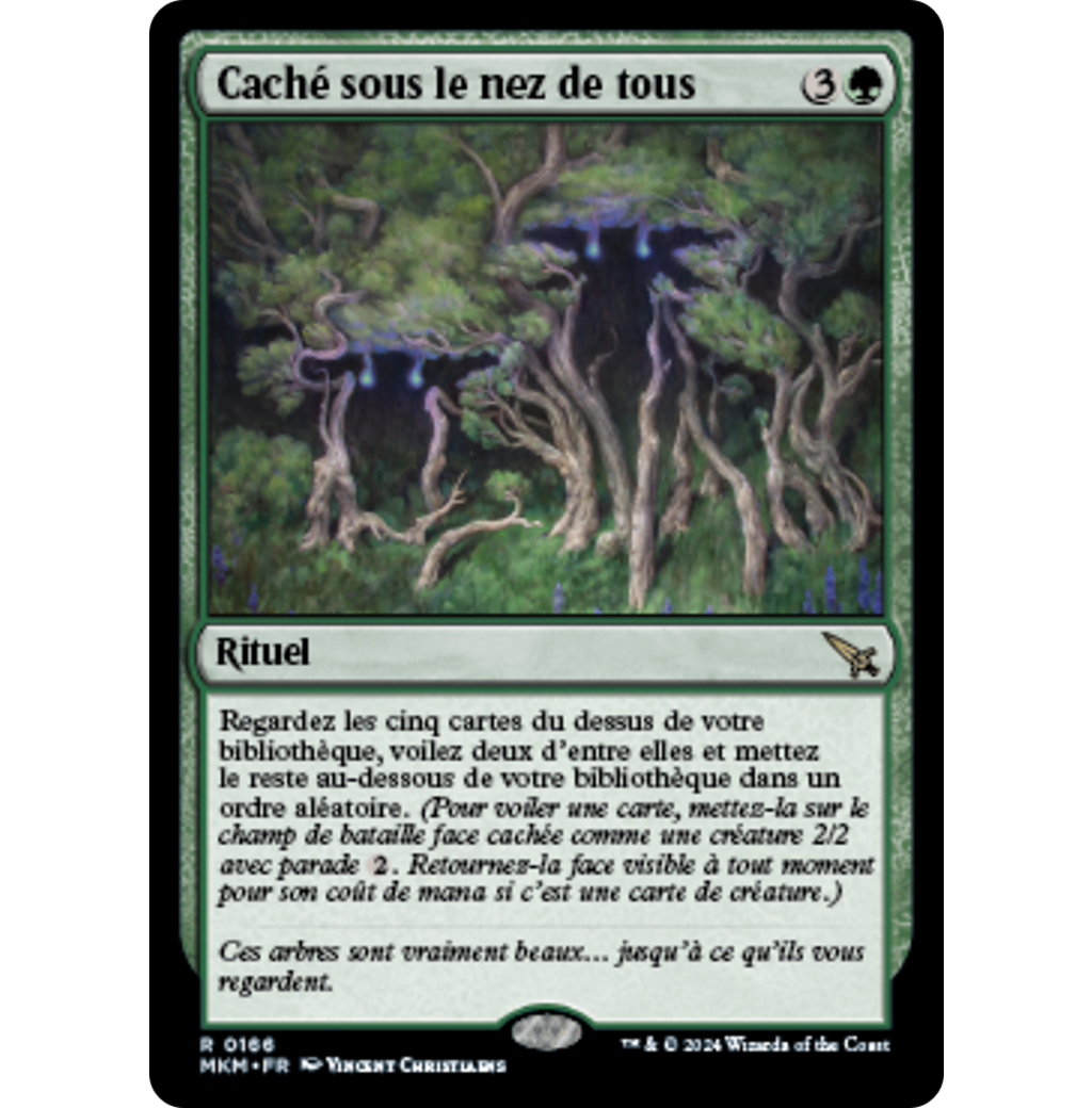 MKM Caché sous le nez de tous