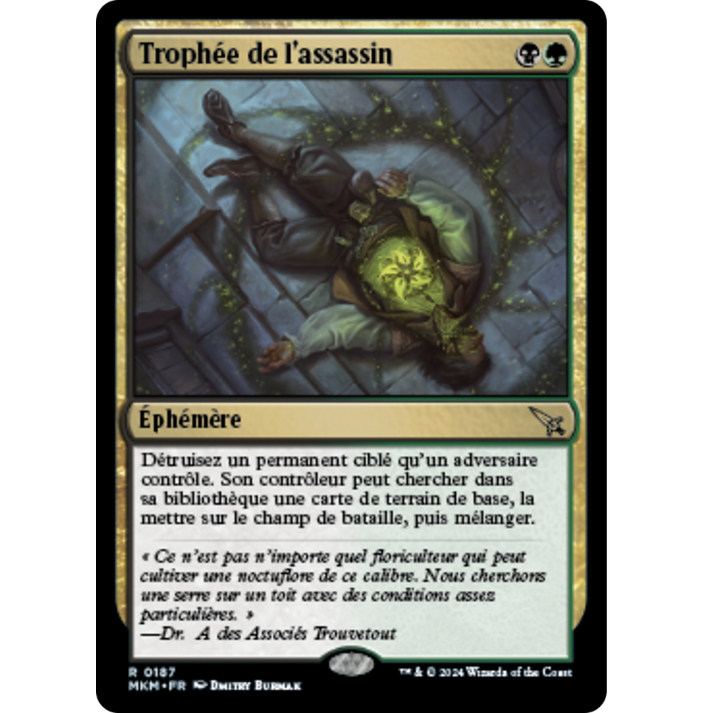 MKM Trophée de l'assassin