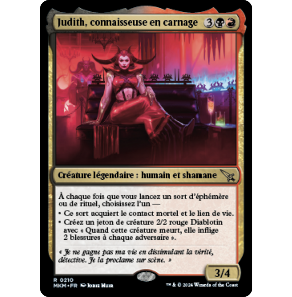 MKM Judith, connaisseuse en carnage