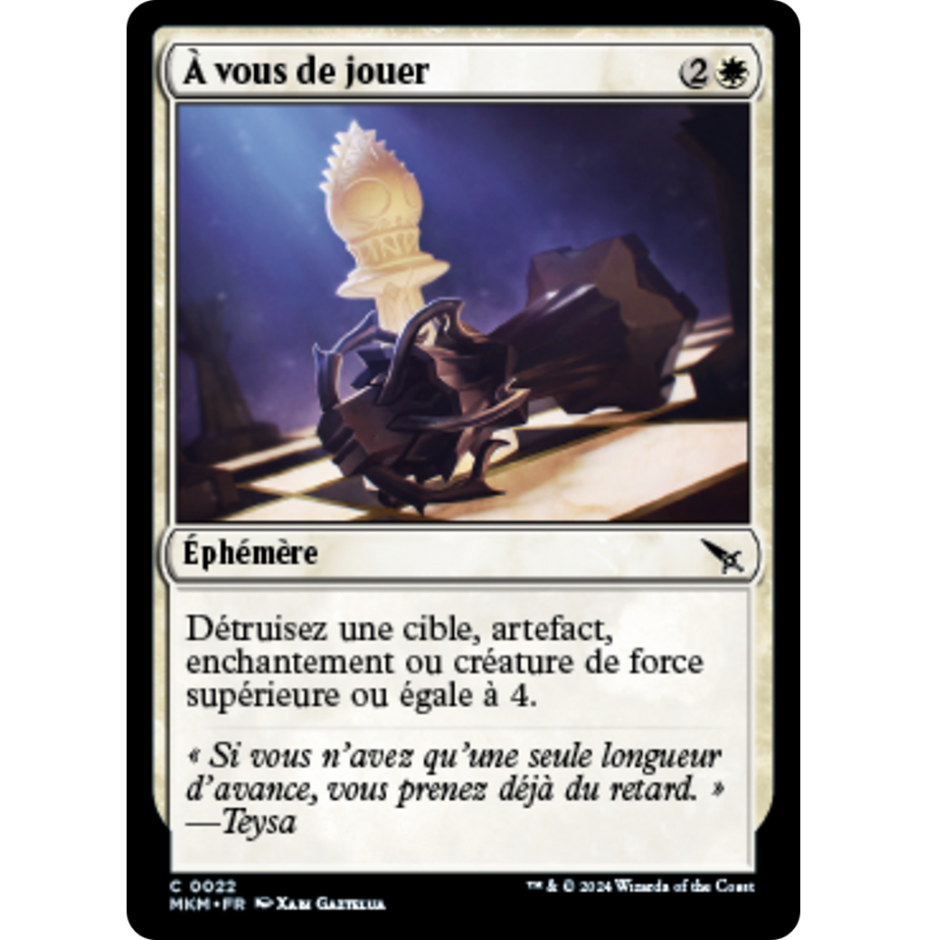 MKM À vous de jouer