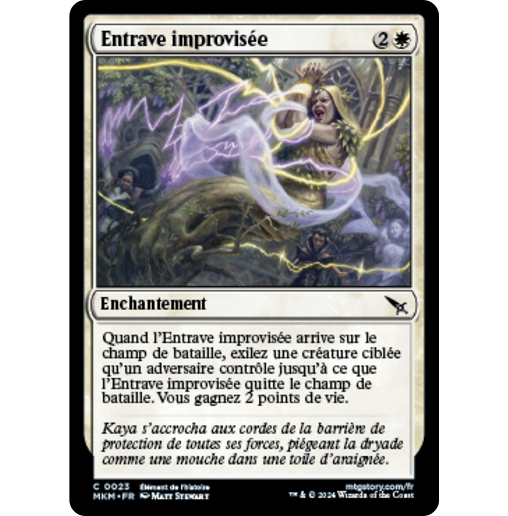 MKM Entrave improvisée