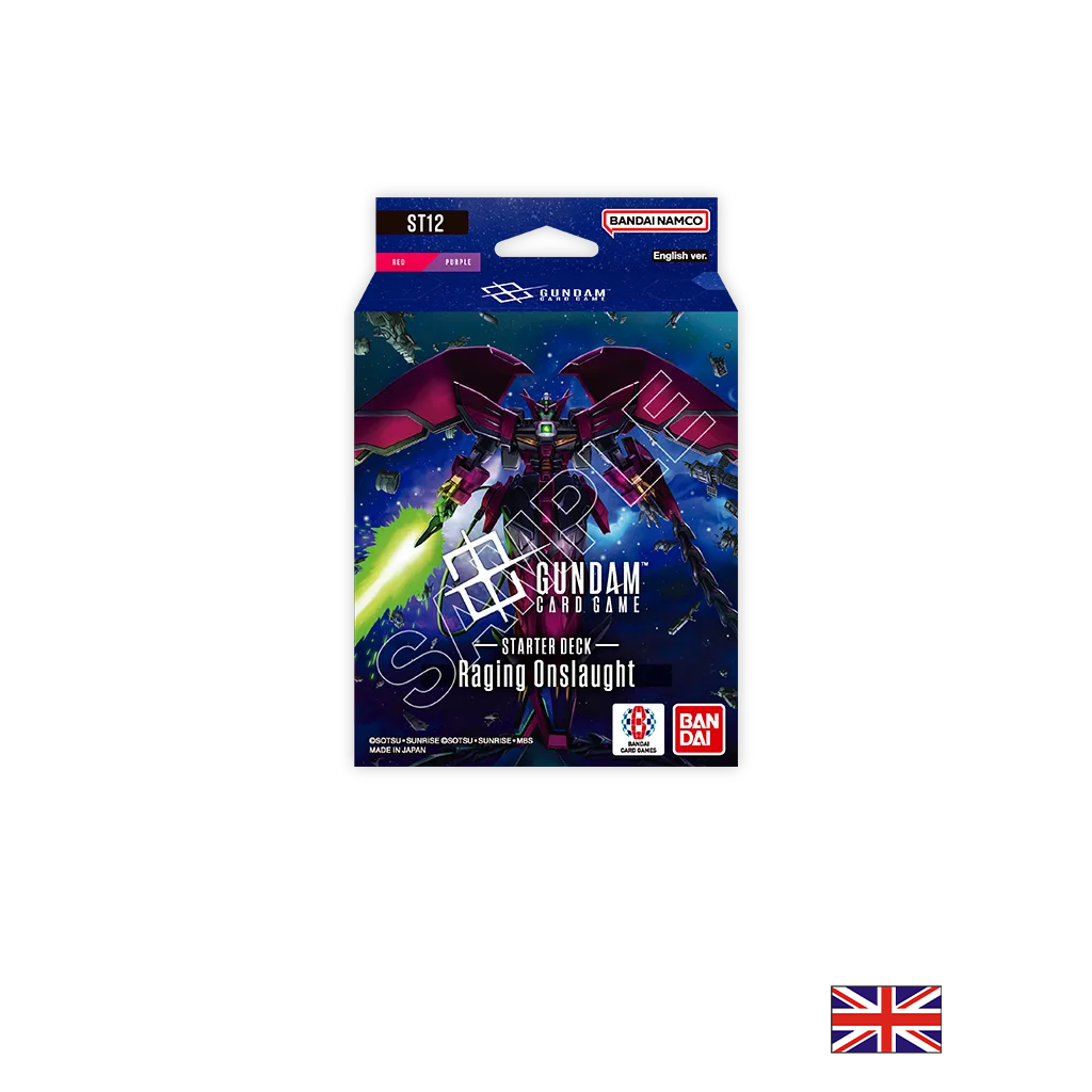 Gundam Card Game - Starter Deck ST12 Raging Onslaught - Anglais