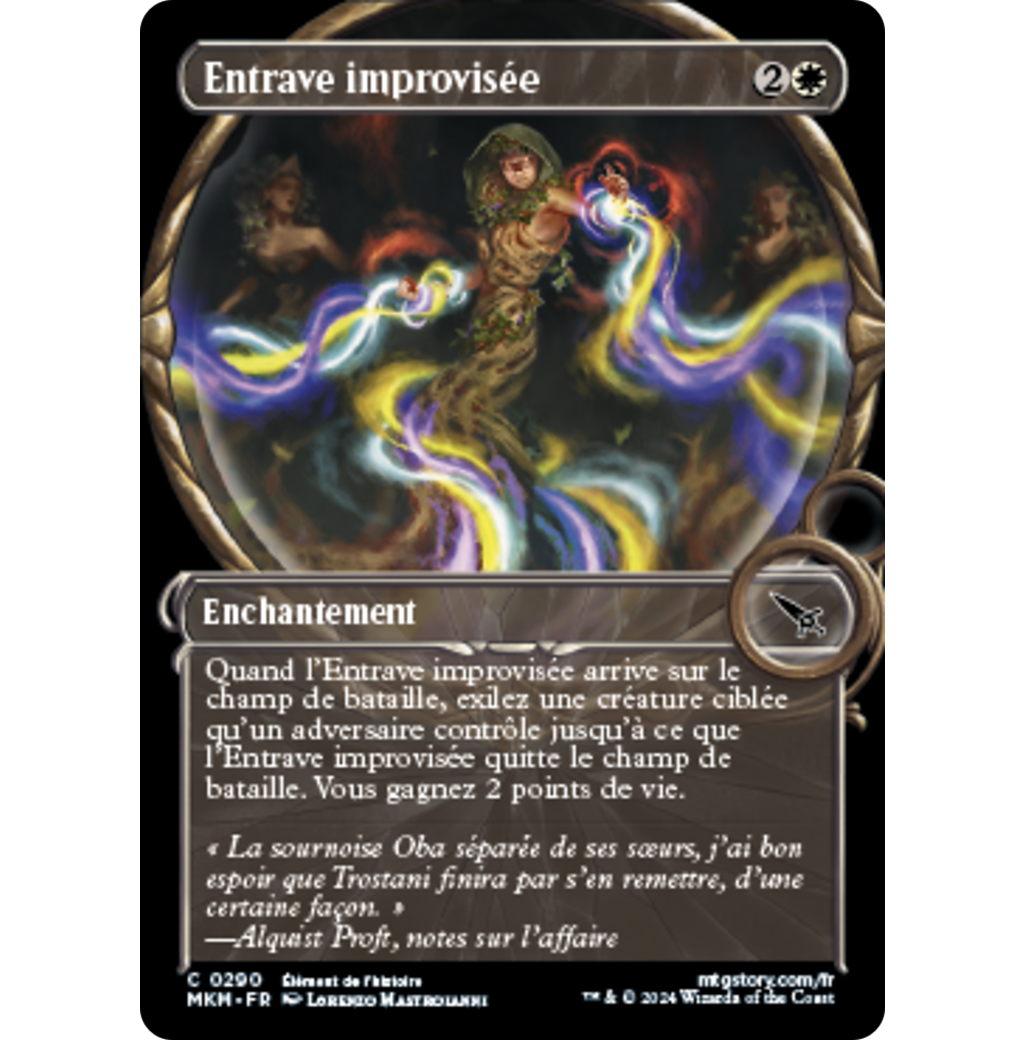 MKM Entrave improvisée (V.1)